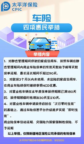 車險四項惠民舉措