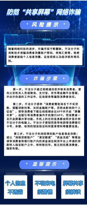 消費提示-風險提示-其他風險提示（共享屏幕風險提示））